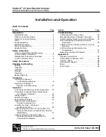 S&C TripSaver II Installation And Operation Manual preview