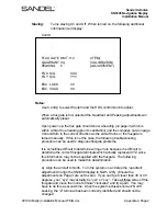 Preview for 49 page of Sandel SN3308 Installation Manual