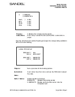 Preview for 51 page of Sandel SN3308 Installation Manual