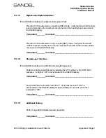 Preview for 88 page of Sandel SN3308 Installation Manual