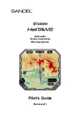 Sandel ST3400H HeliTAWS Pilot'S Manual preview