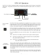 Preview for 3 page of SANDIA aerospace STX 165 User Manual