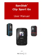 SanDisk Clip Sport Go User Manual preview