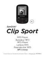 Preview for 1 page of SanDisk Clip Sport Quick Start Manual