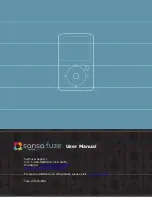 SanDisk Fuze User Manual preview
