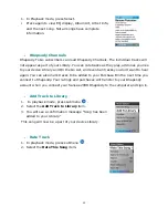 Preview for 22 page of SanDisk Rhapsody User Manual