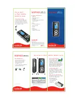 SanDisk Sansa C100 Brochure preview