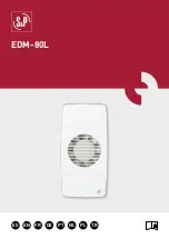 S&P EDM-80L Manual preview
