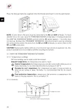 Preview for 20 page of S&P TERMOWEB Manual