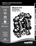 Sandpiper S15 Non-Metallic Operating Manual And Service Instructions preview