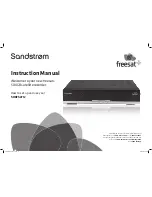 Sandstrom SHDFSAT12 Instruction Manual preview