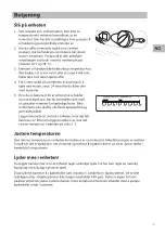 Preview for 31 page of Sandstrom SUL60W13E Instruction Manual