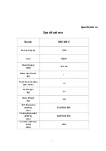 Preview for 3 page of Sandstrom SWC32B11 Service Manual