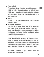 Предварительный просмотр 14 страницы Sangean dpr-39 Operating	 Instruction