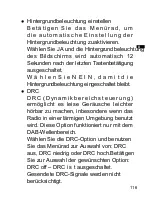 Предварительный просмотр 118 страницы Sangean dpr-39 Operating	 Instruction