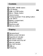 Предварительный просмотр 3 страницы Sangean DT-120 Operating	 Instruction