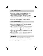 Preview for 9 page of Sangean PR-D3L Instruction Book