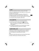 Preview for 13 page of Sangean PR-D3L Instruction Book