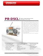 Sangean PR-D5CL Brochure preview