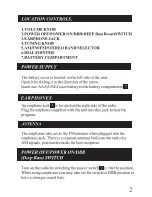 Preview for 2 page of Sangean SR-2 - MANUAL 2 User Manual