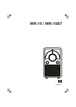 Preview for 2 page of Sangean WR-15WL Manual