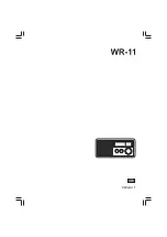 Preview for 17 page of Sangean WR-15WL Manual