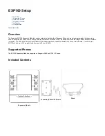Preview for 1 page of Sangoma EXP100 Quick Start Manual