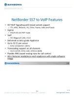 Preview for 316 page of Sangoma Netborder SS7 User Manual