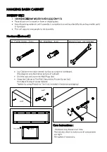 Предварительный просмотр 3 страницы Sanipex BAGNODESIGN BDF-HOK-O120-TK Installation Manual