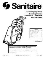 Preview for 6 page of Sanitaire SC6090 Owner'S Manual