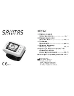 Sanitas SBC 24 Instructions For Use Manual preview