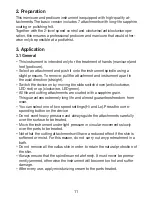 Preview for 11 page of Sanitas SMA 35 Instructions For Use Manual