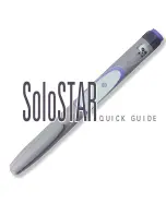 Sanofi-aventis SoloSTAR Quick Start Manual preview