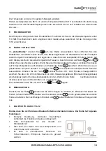 Preview for 13 page of Sanotechnik SanoSpa SPA08 Programming Instructions Manual