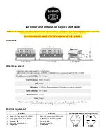 Sanremo F18SB Installation & Quick Start Manual preview