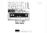 Sansui 8080 Operatng Instructions preview