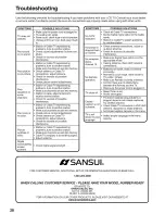 Preview for 28 page of Sansui HDLCD3200C Owner'S Manual