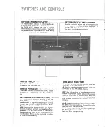 Preview for 4 page of Sansui RA-500 Operating Instructions & Service Manual