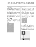 Preview for 8 page of Sansui RA-500 Operating Instructions & Service Manual