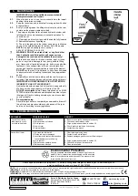 Preview for 2 page of Sealey 20QJ Instructions