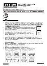 Sealey AS10 Instructions preview