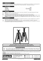 Preview for 2 page of Sealey AS10 Instructions