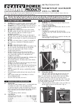 Sealey HCC08 Instructions preview