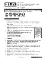 Preview for 1 page of Sealey PW5000 Instructions