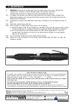 Предварительный просмотр 3 страницы Sealey SA661 Instructions