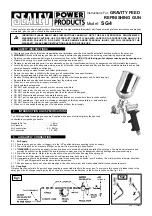 Preview for 1 page of Sealey SG4 Instructions