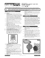 Предварительный просмотр 1 страницы Sealey SL300 Instructions