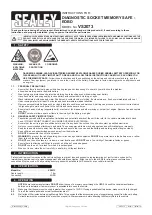 Preview for 1 page of Sealey VS2073 Instructions