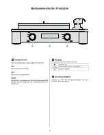 Preview for 6 page of T+A G10 User Manual