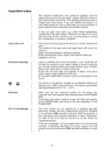 Preview for 12 page of T+A POWER BAR 2+3 Operating Instructions Manual